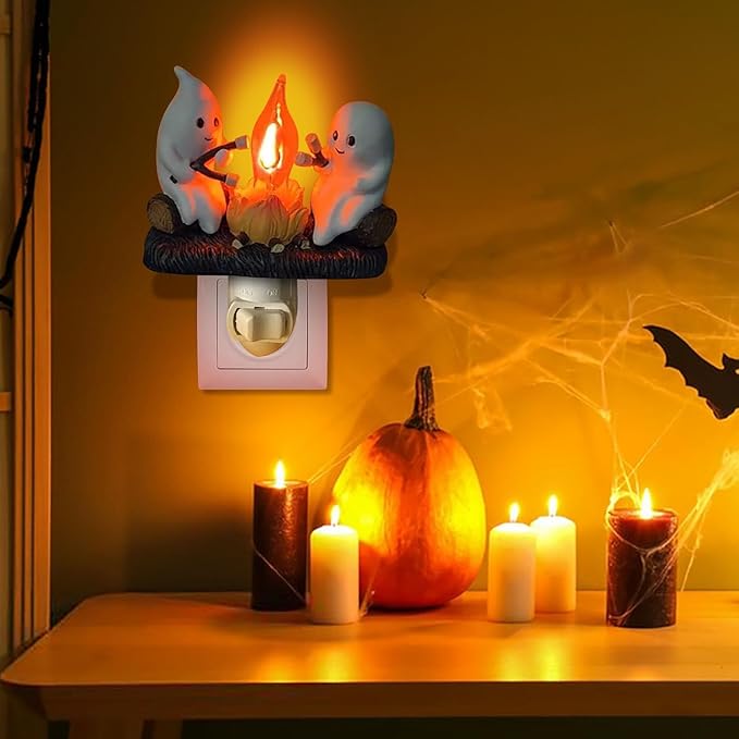 🎅Christmas Santa Claus Campfire Nightlight