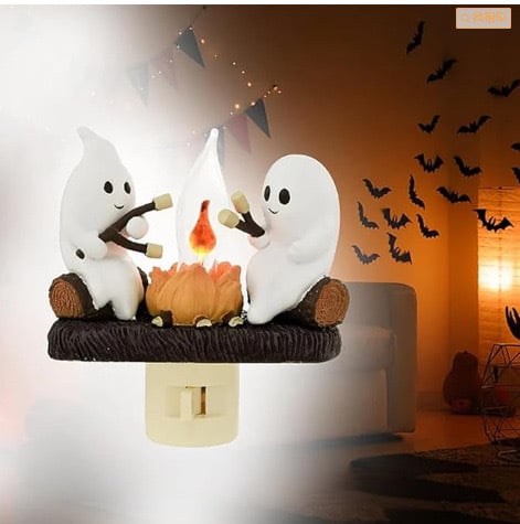 🎅Christmas Santa Claus Campfire Nightlight