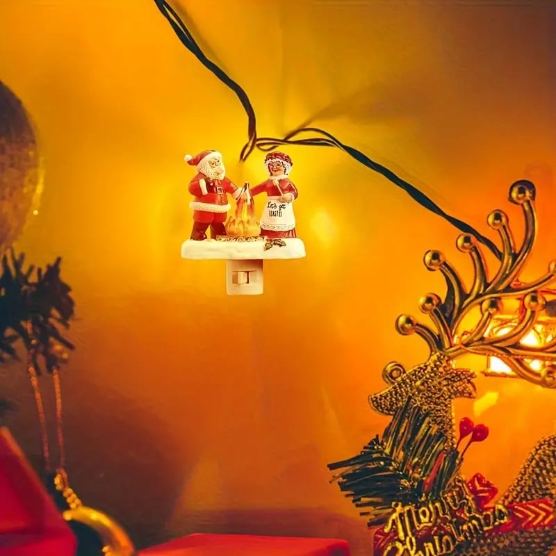 🎅Christmas Santa Claus Campfire Nightlight