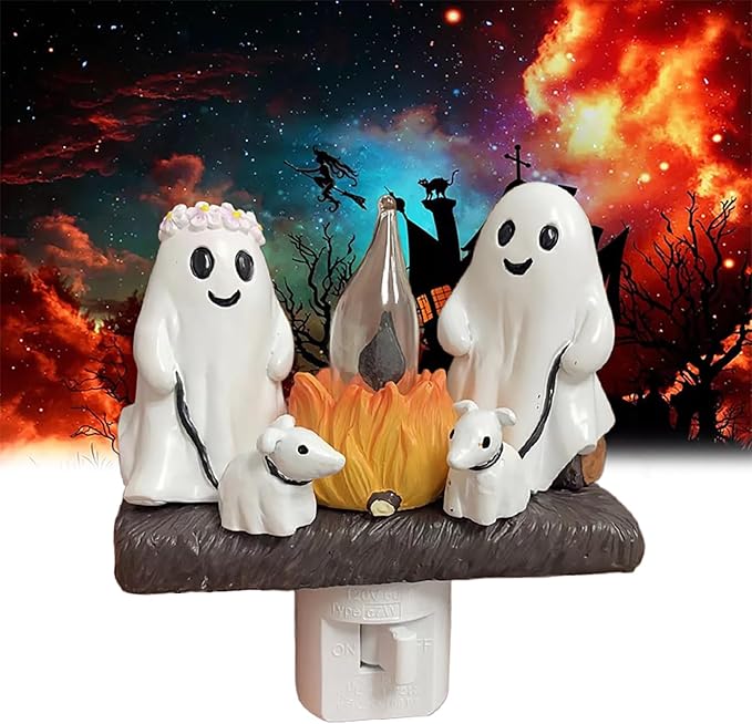 🎅Christmas Santa Claus Campfire Nightlight